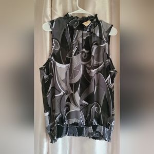 Womans,Sheet, Sleeveless, Top